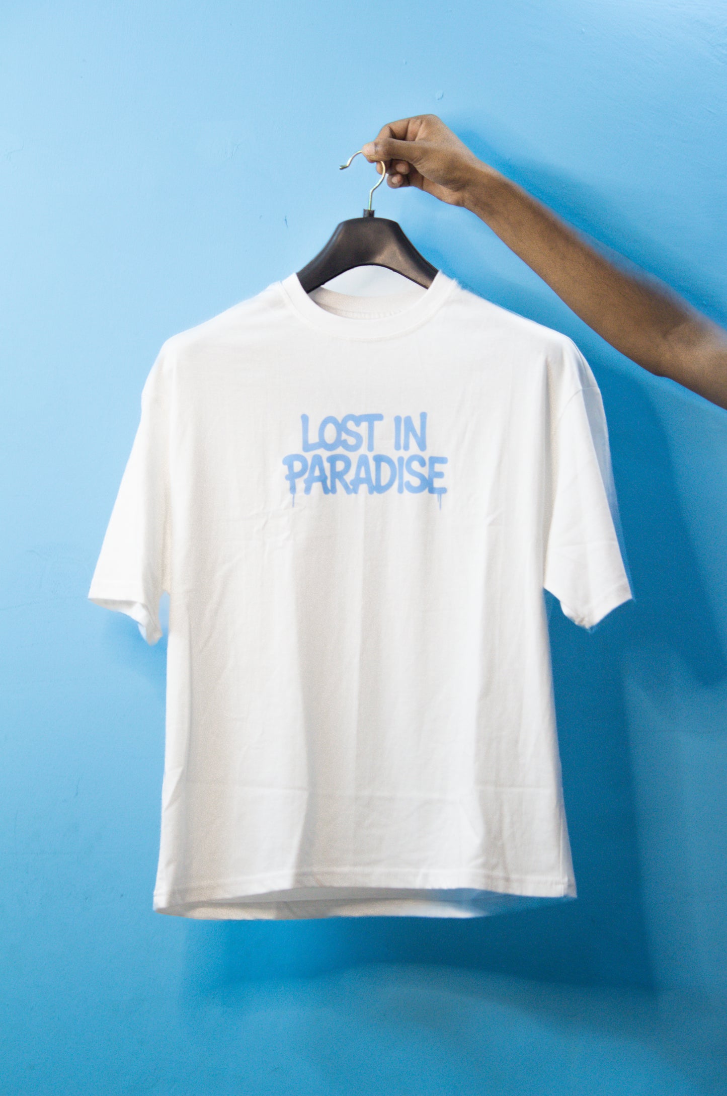 Lost In Paradise Drop Shoulder Oversize T-Shirt