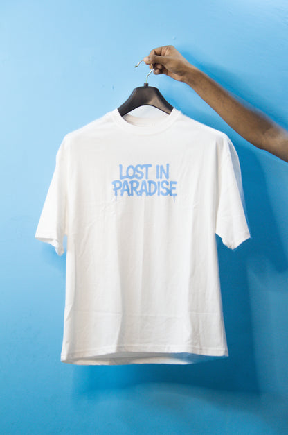 Lost In Paradise Drop Shoulder Oversize T-Shirt