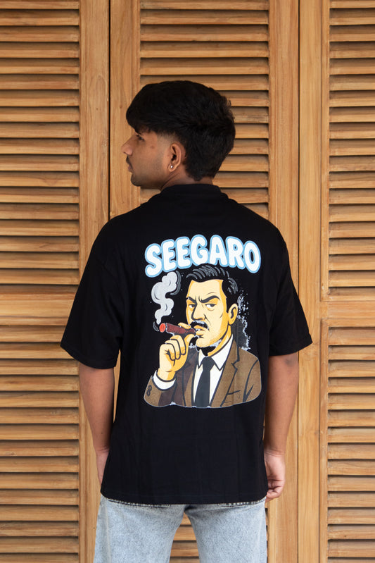 Seegaro Smokermen Drop Shoulder Oversize T-Shirt
