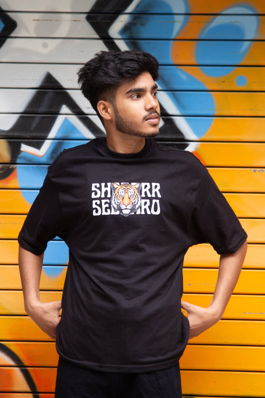 Sherrrr X Seegaro Drop Shoulder Oversize T-Shirt