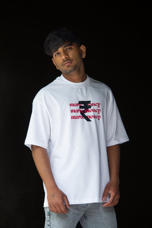 Gandhi Money Drop Shoulder Oversize T-Shirt