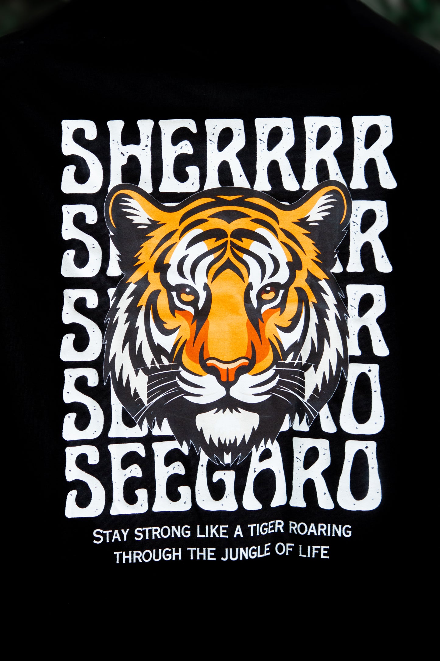 Sherrrr X Seegaro Drop Shoulder Oversize T-Shirt