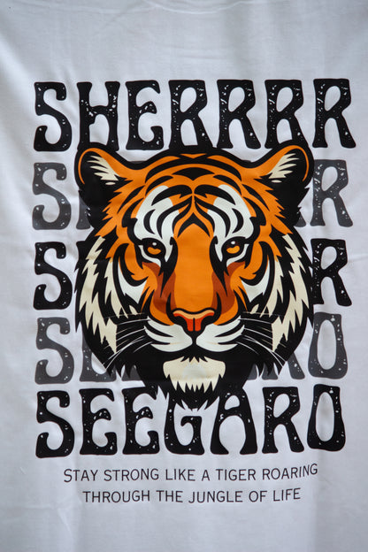 Sherrrr X Seegaro Drop Shoulder Oversize T-Shirt