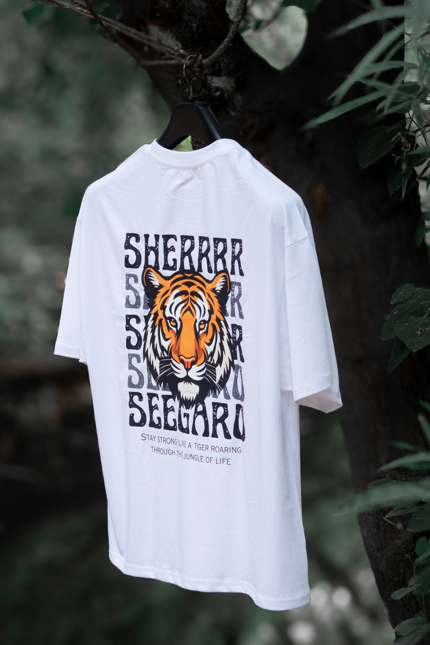 Sherrrr X Seegaro Drop Shoulder Oversize T-Shirt